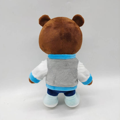 26CM Kanye Teddy Bear Plush Toy Cartoon Bear Dolls Stuffed Soft Toy Christmas Birthday Gift for Children