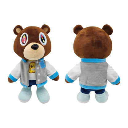 26CM Kanye Teddy Bear Plush Toy Cartoon Bear Dolls Stuffed Soft Toy Christmas Birthday Gift for Children